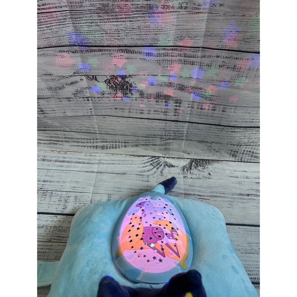 Bluey Pillow Pets Sleepytime Lites Light Up Plush Night Light Projector Toy